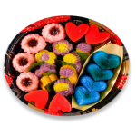 kueh platter selection