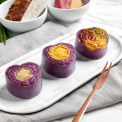 Sweet Potato Mashed Yam (Orh Ni) Ang Ku Kueh 4pcs