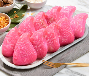 PINK Png Kueh 10pcs *Veg* Mini