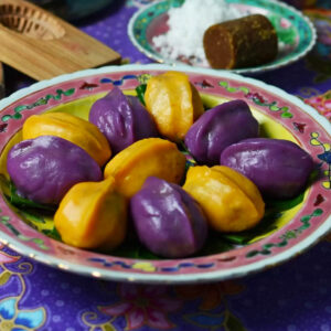 Sweet Potatoes Ingots Gyoza Platter (Steamed Soon Kueh) 10pcs